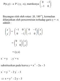 Y = 2x + 2. Contoh Soal Transformasi Geometri Translasi Refleksi Rotasi Dilatasi
