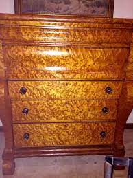 Sale Magnificent Antique Rare Empire Birdseye Maple Bachelor S Chest From Antiques Victorian Home Decor Early American Furniture