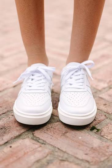 Always On The Go White Sneakers – Shop the Mint