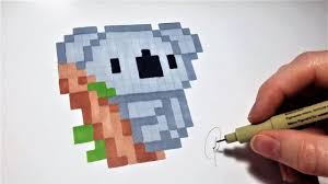 Pixel art week a week of pixel art! Easy Pixel Art Dessin Koala Pixel Art Facile Dear Art Leading Art Culture Magazine Database