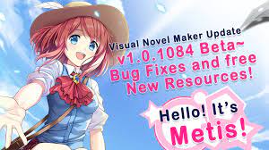 Steam :: Visual Novel Maker :: VN Maker Version 1.0.1084 Beta and New  Resources!