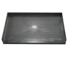 I have a 48 shower pan that i am placing directly over a shower drain that was in my basement, already with a trap under the concrete. Redi Base 40 X 48 Barrier Free Shower Pan With Center Drain Overstock 6284148