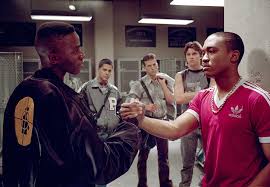 Lucas Black Jay Hernandez Lee Thompson Young Derek Luke And Garrett Hedlund In Friday Night Lights 2004 Jay Hernandez Derek Luke Friday Night Lights