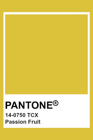 Touch device users, explore by touch or with swipe gestures. Pantone 14 0750 Tcx Passion Fruit Pantone Color Pantone Palette Pantone Colour Palettes Yellow Pantone