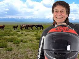 Auf einem motorrad, ohne führerschein. Auf Der Enduro Ins Abenteuer Giessen