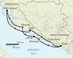 Interactive map of croatia with all important tourist destinations. The Dalmatian Coast And Montenegro Wilderness Travel