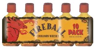 fireball cinnamon whiskey 50ml bottle