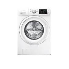 On top load washers that lost power during a cycle, it will take up to 5 minutes for the washer to unlock and resume normal operation. Wf42h5000aw In White By Samsung In Denver Co 4 2 Cu Ft Front Load Washer In White