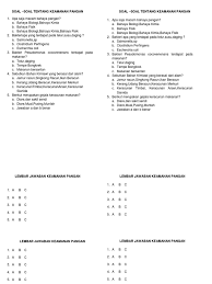 Smk pariwisata triatma jaya singaraja mata pelajaran : Contoh Soal Post Tes Pelatihan Pkp Jawabanku Id