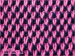 Mock Honeycomb Brioche Slip Stitch Knitting Knitting Stitches Knit Stitch Patterns