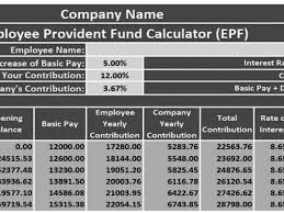 Both employer and employee contribute to the scheme throughout the tenure of the employment. Epf Calculator How To Calculate Pf Amount For Salaried Employers