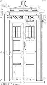 Tardis Plans Tardis Blueprints Doctor