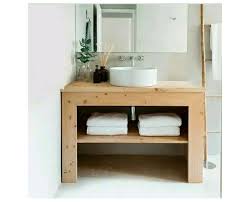 Mobile bagno legno rustico con cassetti penelope, uno dei nostri più bei mobili da bagno. Mobile Bagno In Legno Massello In Stile Industrial Design Cm 120 X 40 X 80