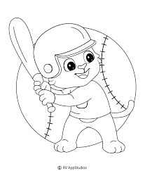 Primary, secondary, and tertiary colors. Free Printable Baseball Coloring Pages For Kids