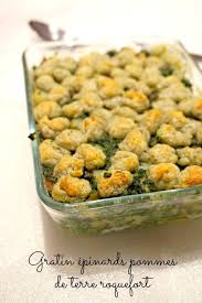 Gratin Epinards Pommes De Terre Roquefort Recettes De Cuisine Gratin Epinard Et Cuisine Gourmande