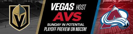 Sila refresh browser sekiranya mengalami sebarang gangguan. Colorado Avalanche Vs Vegas Golden Knights Nhl Betting On Nbcsn