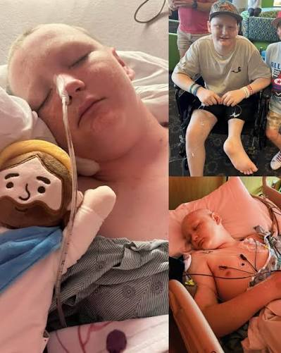 Fifteen-year-old Will Roberts is an Alabama boy who was diagnosed with  osteosarcoma in January 2025, he said in a video posted late last month to  his mother's Facebook account. Link in comments