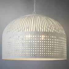 Check spelling or type a new query. Esch Woven Iron Strips Pendant Light Extra Large Vintage White