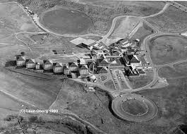 Aerial View Of Teachers College In Goulburn Now Nsw Police College C 1980 Photo Credit Leon Oberg Teachers College History Teachers Goulburn