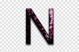 Total number of letters in the alphabet. Letter N Alphabet Number Transparent Png Pngset Com