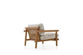 Eye catching alana wooden table with wooden legs with modern unique chair designs liven up your kitchen. Armchair Ayana B B Italia Outdoor Design By Naoto Fukasawa