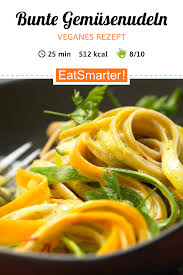 Bunte Gemusenudeln Rezept Leckere Vegane Rezepte Rezepte Gesunde Rezepte