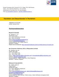 Cod de abonat datele personale oferite vor fi procesate conform politicii de prelucrare a datelor personale telekom românia. Kanzleien Und Steuerberater In Rumanien Pdf Kostenfreier Download