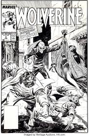 A page for describing recap: John Buscema And Al Williamson Wolverine 4 Cover Original Art Lot 92005 Heritage Auctions