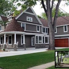 The best paint to use with brushing method is air drying type based on long oil length alkyds, distemper and emulsion. Image Result For Best House Color To Go With Dark Brown Roof Brown Roof Houses Brown Roofs Exterior Paint Colors For House