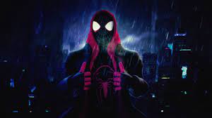 Movie Spider Man Into The Spider Verse Marvel Comics Miles Morales Spider Man 4k Wallpaper Hdwallpaper Desktop Concept Art Wallpaper Hd Wallpaper