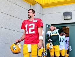 Nfl network's andrew siciliano shows a pass from cleveland browns quarterback baker mayfield in week 14 of 2020 that broke the record for the longest pass attempt by air distance in the nfl since next gen stats. Aaron Rodgers Is Very Proud Of His Handlebar Mustache Thescore Com