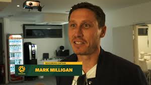 Mark Milligan visits the Matildas camp in France