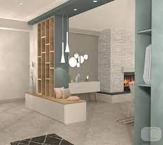 Berbeda dengan dinding, sekat ruangan atau partisi dapat. Lingkar Warna 47 Ide Inspiratif Partisi Ruang Tamu Dan Ruang Keluarga