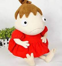20 H Large Cute Ponyo Doll The Cliff By Ponyo The Sea Plush Ebay Ponyo Plush Dolls