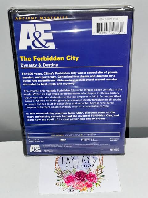 Forbidden City: Dynasty Destiny (DVD, 2005) A&E Ancient Mysteries BRAND NEW