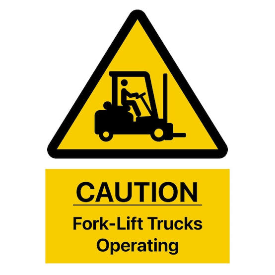 Forklift Safety Signage Sharjah