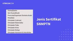 4 syarat utama, 2 prinsip3. 7 Sertifikat Yang Bisa Dilampirkan Di Snmptn 2022 Utbk Cak