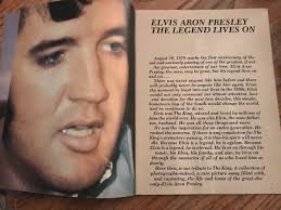 Vintage 1978 Sterling's Elvis Anniversary Photo Album Collector's Edition  VG+