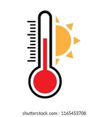 It is the manifestation of thermal energy, present in all matter. Heat Temperature Icon Thermometer High Temperature Stock Vector Royalty Free 1165453708