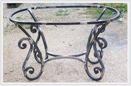 tables en fer forge ferronnerie d art table fer forge fer forge table