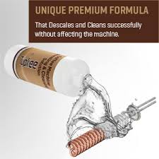 Extraction occurs when hot water is poured over coffee grounds, causing compounds such as caffeine, carbohydrates, lipids, melanoidins and acids to be transferred to the water. Amazon Com Descaling Solution Coffee Machine Descaler For Drip Coffee Maker Nespresso Delonghi And Keurig Coffee Machine Descaling Cleaning Solution Breaks Down Mineral Buildup And Limescale Pack Of 2 Home