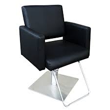 The Piper Chairs Has A Look All Its Own With A Square Design On The Cushions And Hydraulic Base And Standard U Shaped Footrest Chair Style Salon Chairs Chair