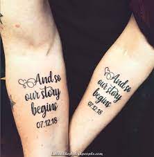 Terrific Matching Couple Tattoo Love Tattoo For Couple Small Tattoo Design Concepts Freque Couple Tattoos Love Matching Couple Tattoos Small Tattoo Designs