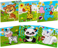 Our free puzzles use bright colors and fun themes that will help to engage children. Buy Aitey Wooden Jigsaw Puzzles For Kids Ages 2 5 Toddler Puzzles 9 Pieces Preschool Educational Learning Toys Set Animals Puzzles For 2 3 4 Years Old Boys And Girls 6 Puzzles Online In Indonesia B07vhyvy8r