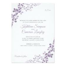 Exquisite Vines Wedding Invitation Light Purple Zazzle Com Light Purple Wedding Invitations Light Purple Wedding Purple Wedding Invitations
