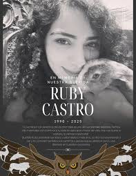 Hay seres que con su sola presencia inspiran de amor y comprimiso y esa  fuiste tú nuestra querida Rubi. De las más pequeñas de nuestro equipo, nos  duele perder tu presencia física