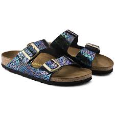 Arizona Birko Flor Shiny Snake Black Multicolor Birkenstock Arizona Birkenstock Fashionista Shoes