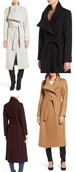 Jessica simpson womens mohair wool plaid wrap coat, camel white, size medium. Wool Blend Maxi Wrap Coat Kenneth Cole New York This Classic Wrap Coat In A Longer Length Is Detailed With Fall Outfits Women Wool Coat Women Coats For Women