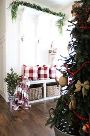 Farmhouse Christmas With Hobby Lobby Txsizedhome Christmas Decorations For The Home Christmas Entryway Farmhouse Christmas Tree