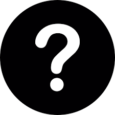 Download White Question Mark On A Black Circular Background For Free Question Icon Free Icons Question Mark Icon